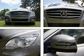 2011款奔驰R500海外试驾实拍