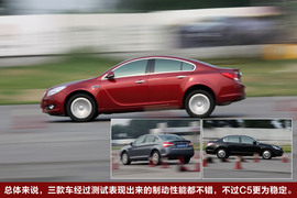 别克新君威对比测试