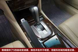 本田雅阁对比测试