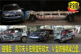 一汽大众高尔夫安全碰撞测试图解