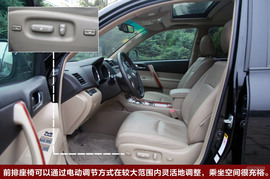 2009款丰田汉兰达深度测试