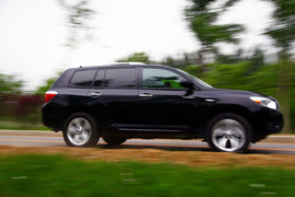 2009款丰田汉兰达深度测试