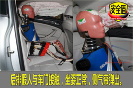 东风雪铁龙C5碰撞试验图解