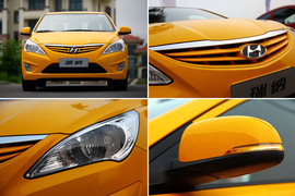 2010款北京现代瑞纳试驾