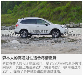 试驾斯巴鲁全系