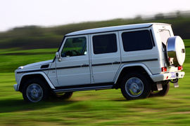 2009款奔驰G500试驾实拍