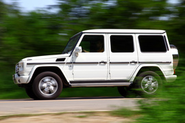2009款奔驰G500试驾实拍
