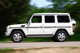 2009款奔驰G500试驾实拍
