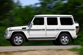 2009款奔驰G500试驾实拍