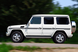 2009款奔驰G500试驾实拍