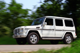 2009款奔驰G500试驾实拍