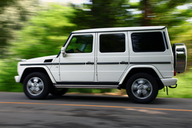 2009款奔驰G500试驾实拍