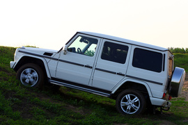 2009款奔驰G500试驾实拍