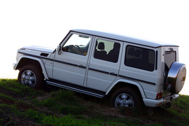 2009款奔驰G500试驾实拍