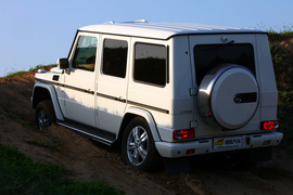 2009款奔驰G500试驾实拍