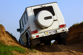 2009款奔驰G500试驾实拍