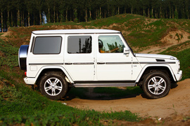 2009款奔驰G500试驾实拍