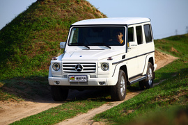 2009款奔驰G500试驾实拍