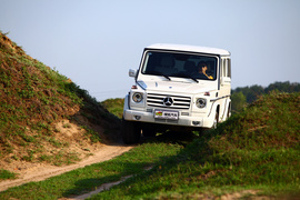 2009款奔驰G500试驾实拍