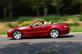 2010款奔驰SL500试驾