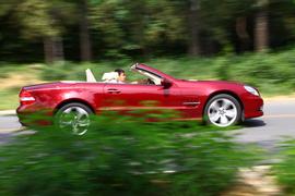 2010款奔驰SL500试驾