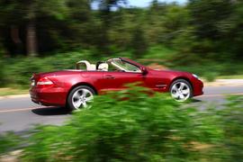 2010款奔驰SL500试驾