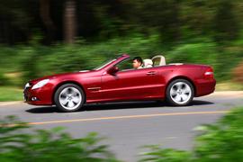 2010款奔驰SL500试驾