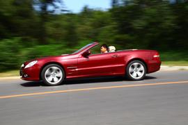 2010款奔驰SL500试驾