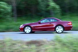 2010款奔驰SL500试驾