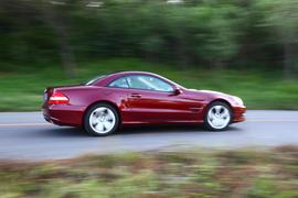 2010款奔驰SL500试驾