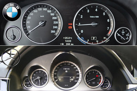 宝马新5系VS奔驰E300L组合图片