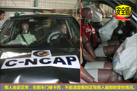 2008款永源飞碟UFO碰撞测试图解