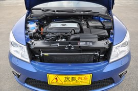 明锐RS蓝色运动版到店实拍