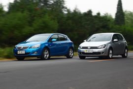 2010款高尔夫1.4TSI与英朗XT