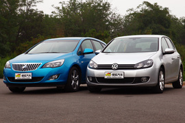 2010款高尔夫1.4TSI与英朗XT