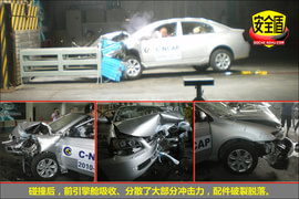   2009款力帆620 1.5MT贺岁版碰撞测试图解