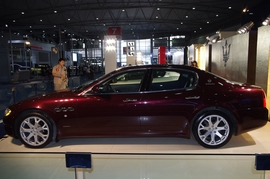 玛莎拉蒂总裁行政版成都车展实拍