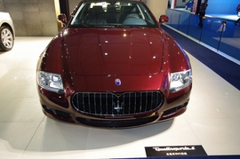 玛莎拉蒂总裁行政版成都车展实拍