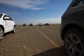 奥迪Q5沙漠试驾