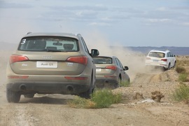 奥迪Q5沙漠试驾