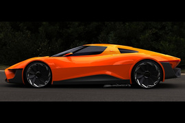 2010款捷豹C-X75概念车