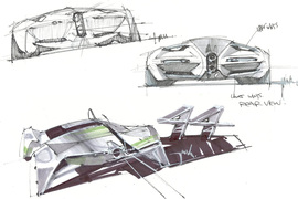 2010款捷豹C-X75概念车