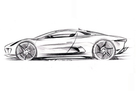 2010款捷豹C-X75概念车