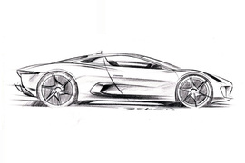 2010款捷豹C-X75概念车