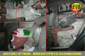 2009款风神S30碰撞测试图解