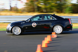 凯迪拉克CTS-V高级驾驶培训测试实拍