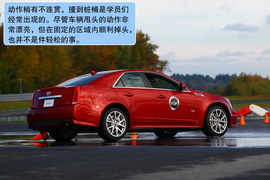 凯迪拉克CTS-V高级驾驶培训测试实拍