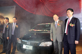 2010年众泰朗悦上市发布会现场