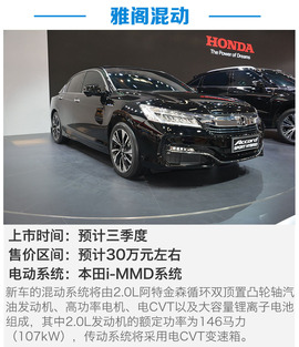 一年内上市油电混动新车汇总