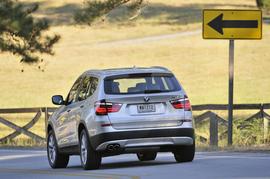 2011款宝马X3试驾